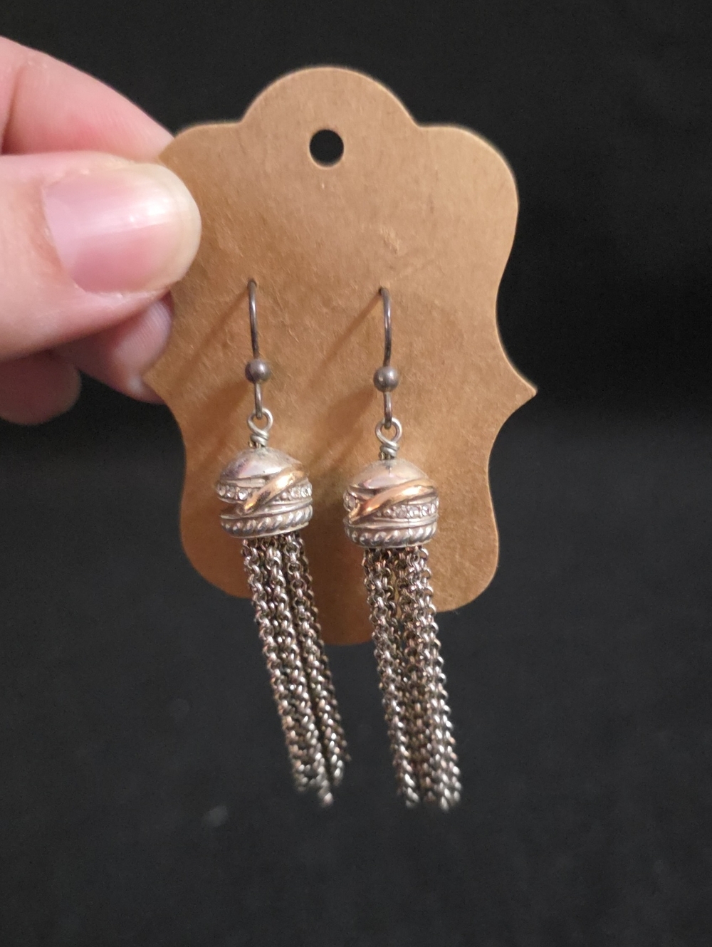 Brighton Neptunes Rings Tassel Earrings
